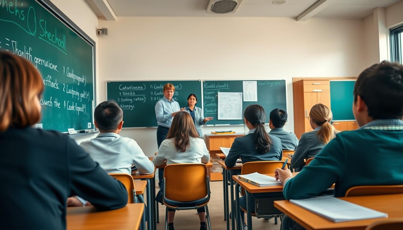 Student developing practical and academic skills